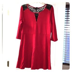 ⬇️ 🆕 •Rhapsody• Red mini Dress